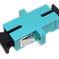 SC-SC Aqua OM3 SX-Simplex Copla p/Fibra Adaptador p/Cabecera-CL/Caja - Miniatura 2
