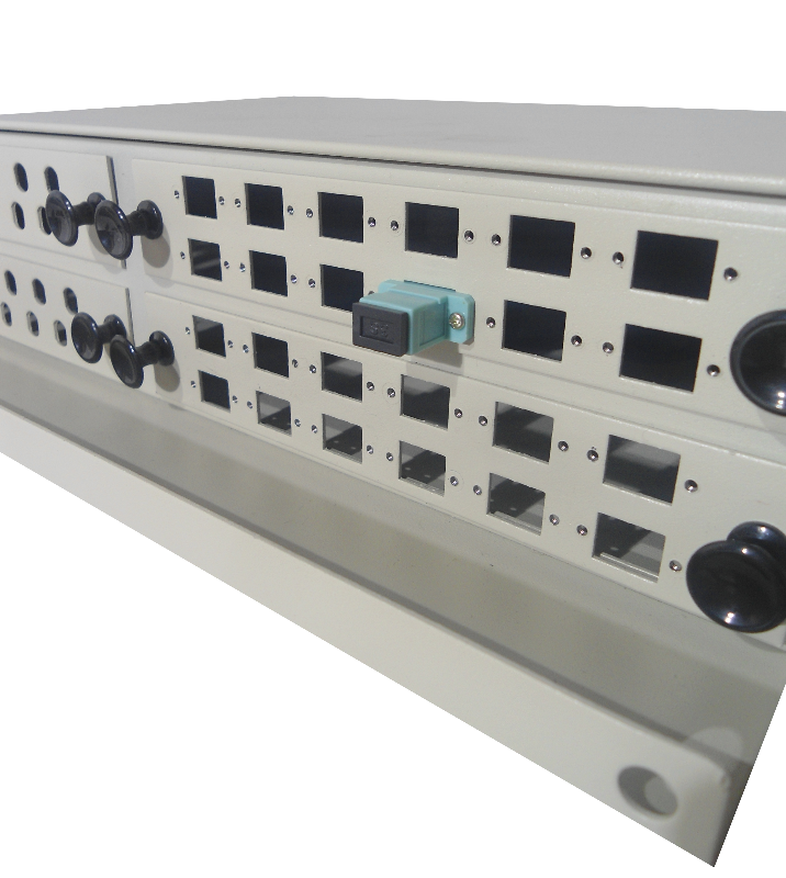 SC-SC Aqua OM3 SX-Simplex Copla p/Fibra Adaptador p/Cabecera-CL/Caja 3