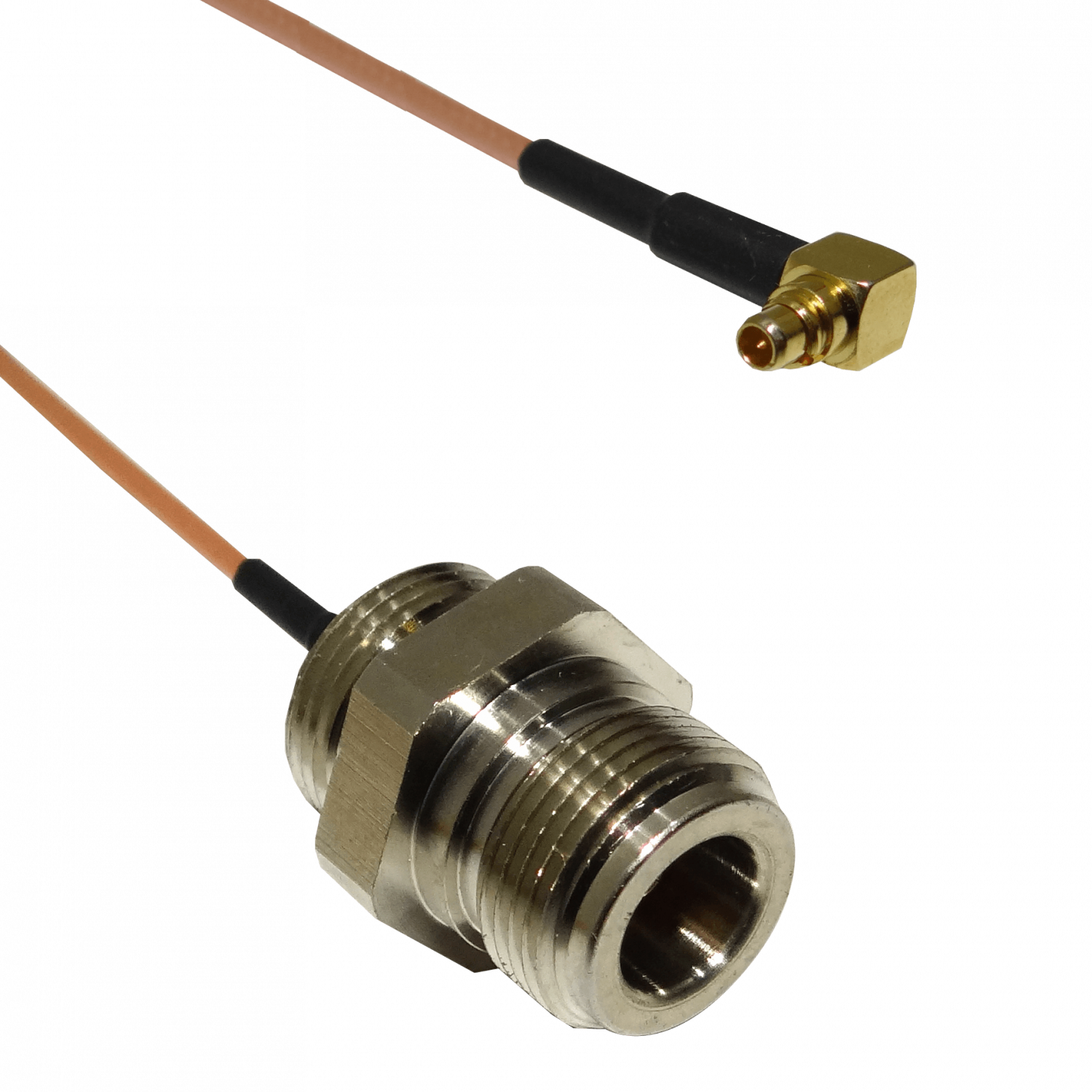 Cable 32cm. Pigtail MMCX-Macho N-Hembra no-sirve-CA411/433 2