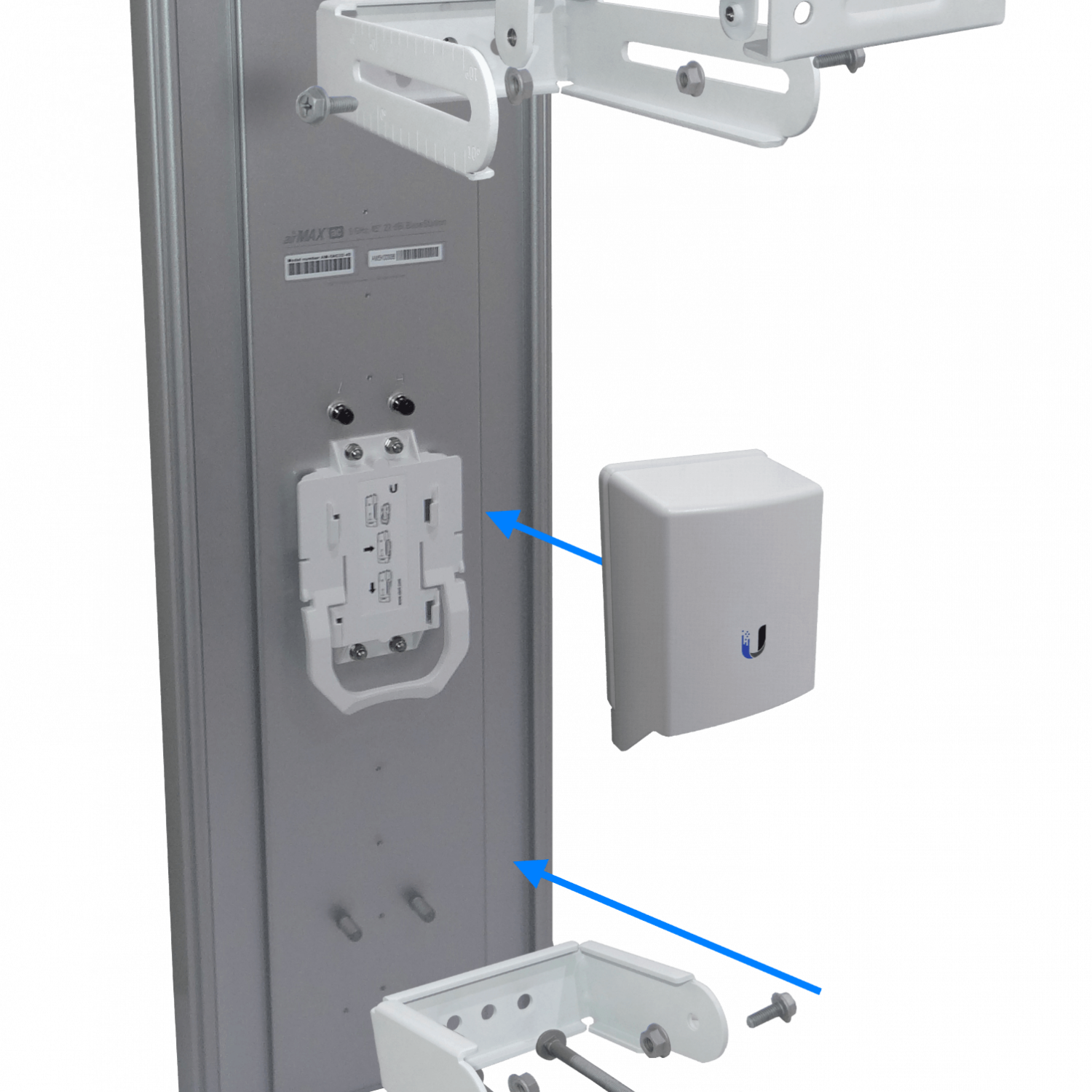 UBIQUITI 22dBi 45º 5GHz Antena Sectorial 2-RPSMA-M/H 4