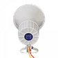 Sirena Blanca 20 watt doble tono exterior 6-12V 110 dB - Miniatura 1