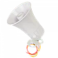 Sirena Blanca 20 watt doble tono exterior 6-12V 110 dB - Miniatura 3