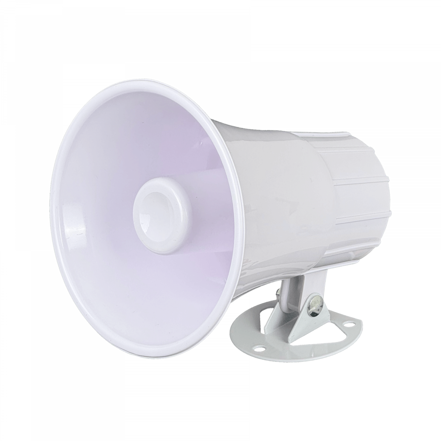 Sirena Blanca 20 watt doble tono exterior 6-12V 110 dB 4