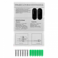Sensor Infrarrojo Activo ABT-30 2 Haces 30m Interior/Exterior 12-36VDC - Miniatura 5