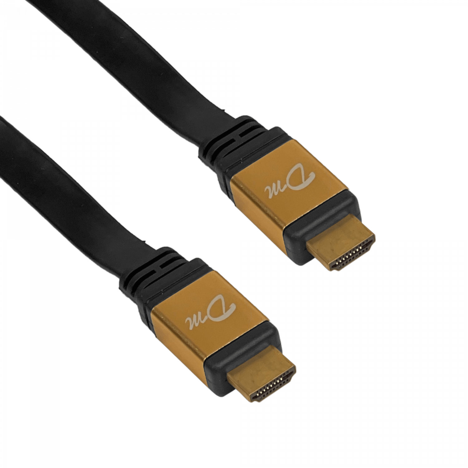 Cable HDMI 20m Plano v1.4, HDMI-M a HDMI-M, Negro, 3D 2