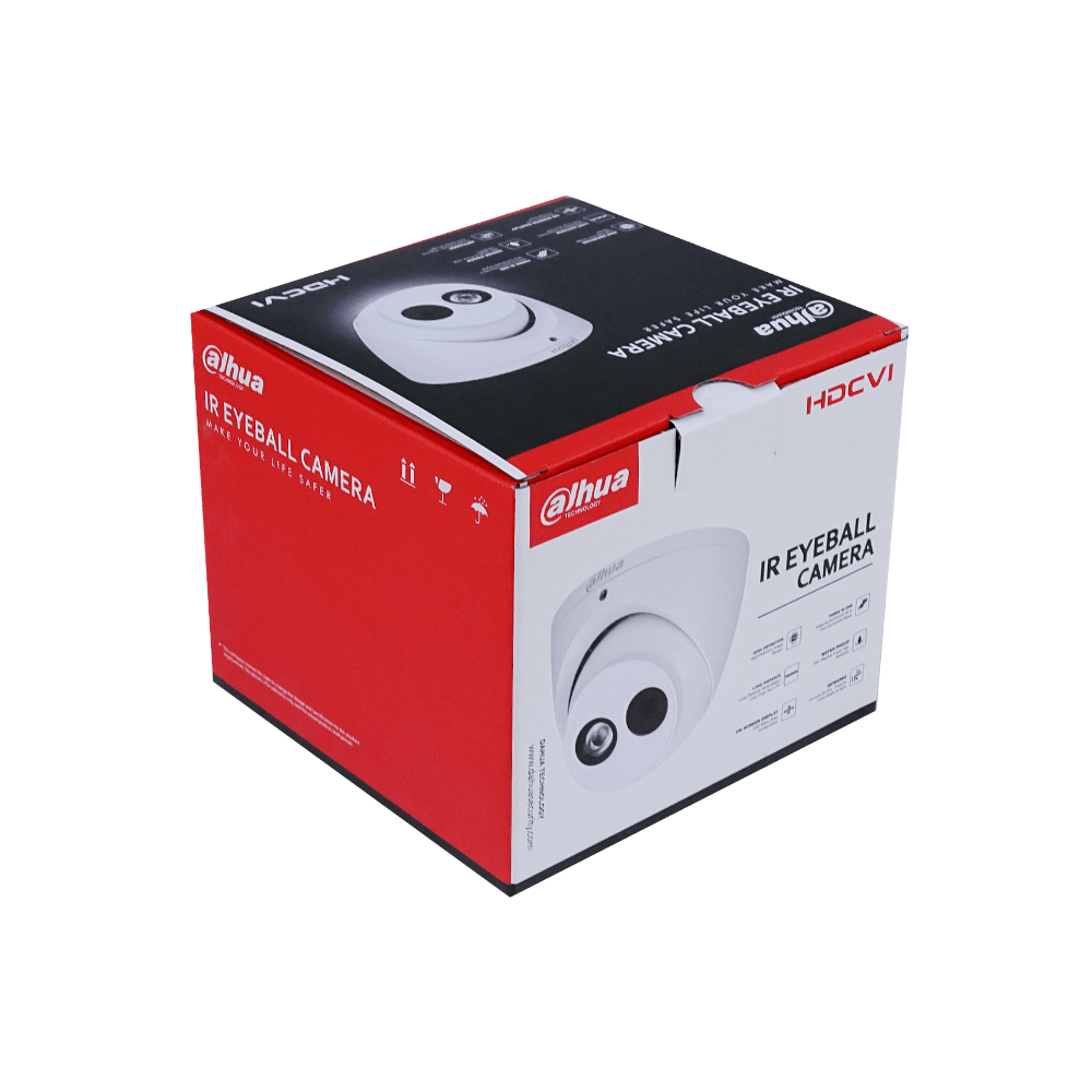 Cámara Domo Dahua 2MP 1080p 2.8mm IR50m HDCVI IP67 HAC-HDW1200EM-A - Seguridad Profesional 3