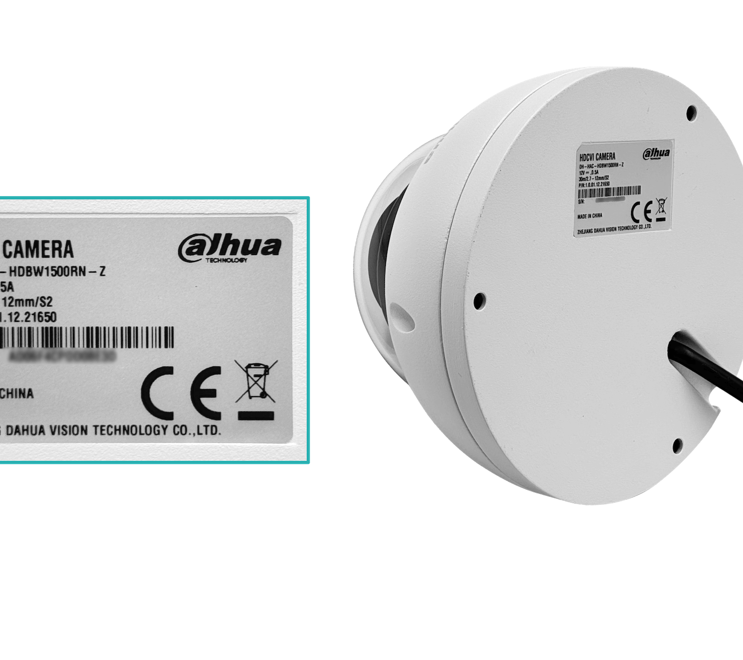Cámara Domo HDCVI Dahua HAC-HDBW1500R-Z - 5MP, Lente Motorizado, IR 30m 1
