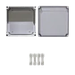 Caja estanca 200×200×130mm, ABS/PC, IP66, tapa transparente, AT-2020  - Miniatura 1