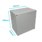 Caja plastica Tibox TJ-AG-2020 200x200x130mm gris IP66 RoHS - Miniatura 1