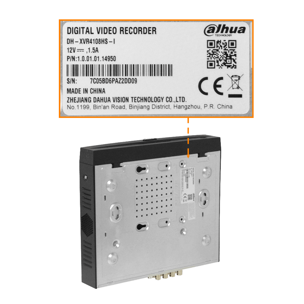 Grabador de Video DAHUA DVR-8 Analogo IP req-1-SATA LAN-100, HDMI, VGA, USB, RS485 DVR HCVR4108 2