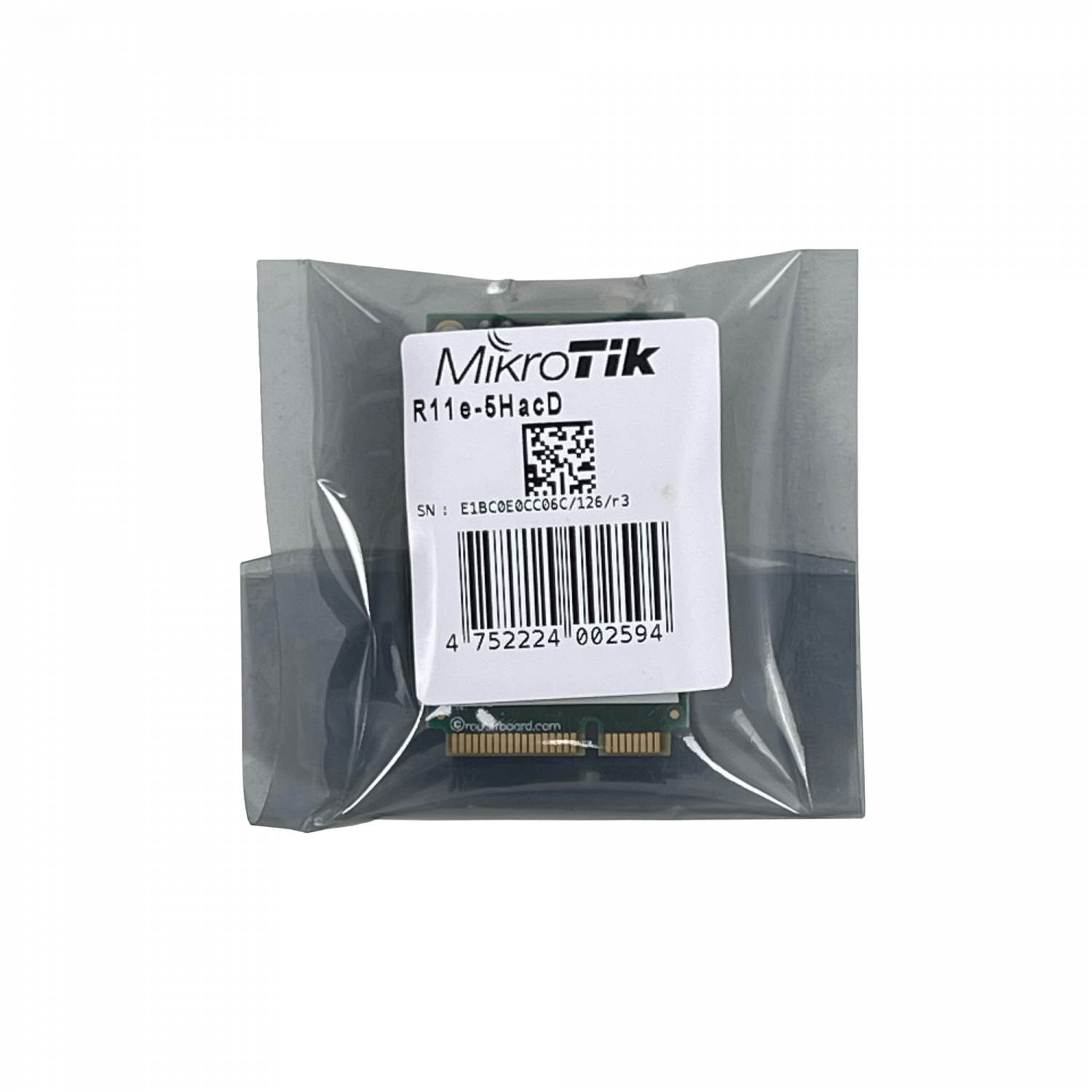Tarjeta miniPCI-e MikroTik R11e-5HacD - 5 GHz, 802.11ac, Doble Cadena 1