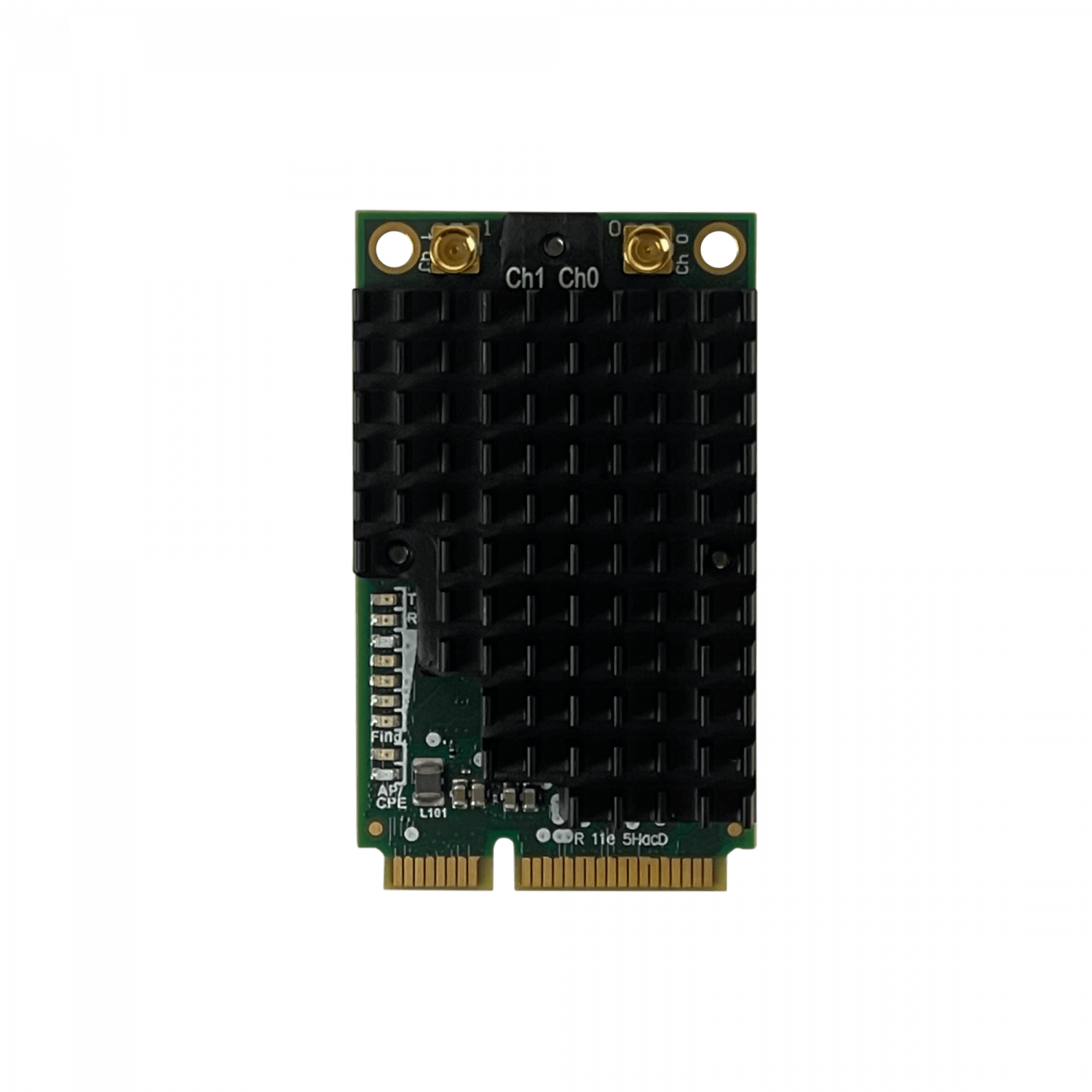 Tarjeta miniPCI-e MikroTik R11e-5HacD - 5 GHz, 802.11ac, Doble Cadena 3