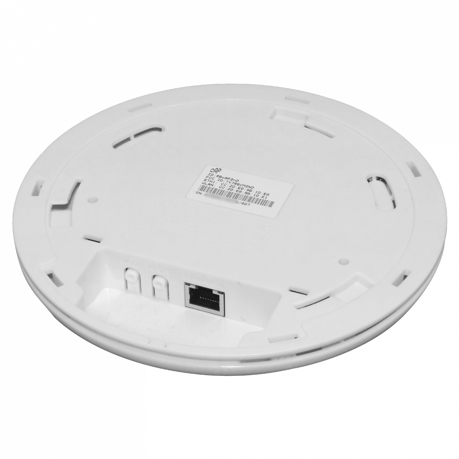 Access Point MikroTik RBCAP-2ND 2.4GHz 2dBi CAPSMAN PoE 12-56V 3