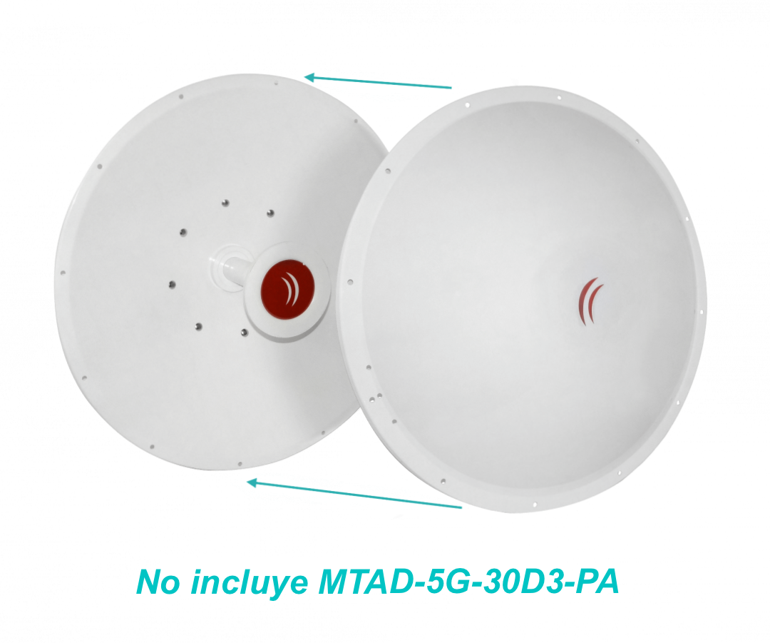 Cubierta Radome MikroTik MTRADC para Antena mANT30 de 700 mm 4