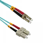 2mt LC-SC OM3 MultiModo MM Duplex Jumper Fibra 50/125um 3.0mm LSZH - Miniatura 2