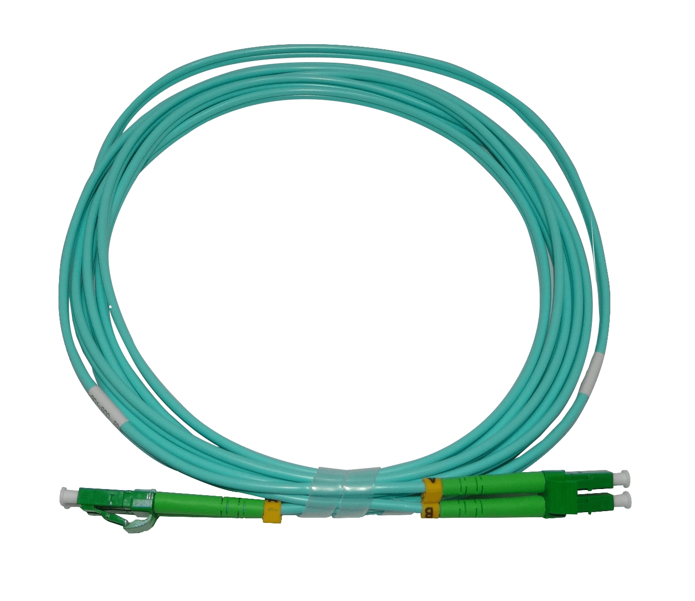3mt LC/APC-LC/APC OM3 Multimodo MM Duplex Jumper Fibra LSZH 3