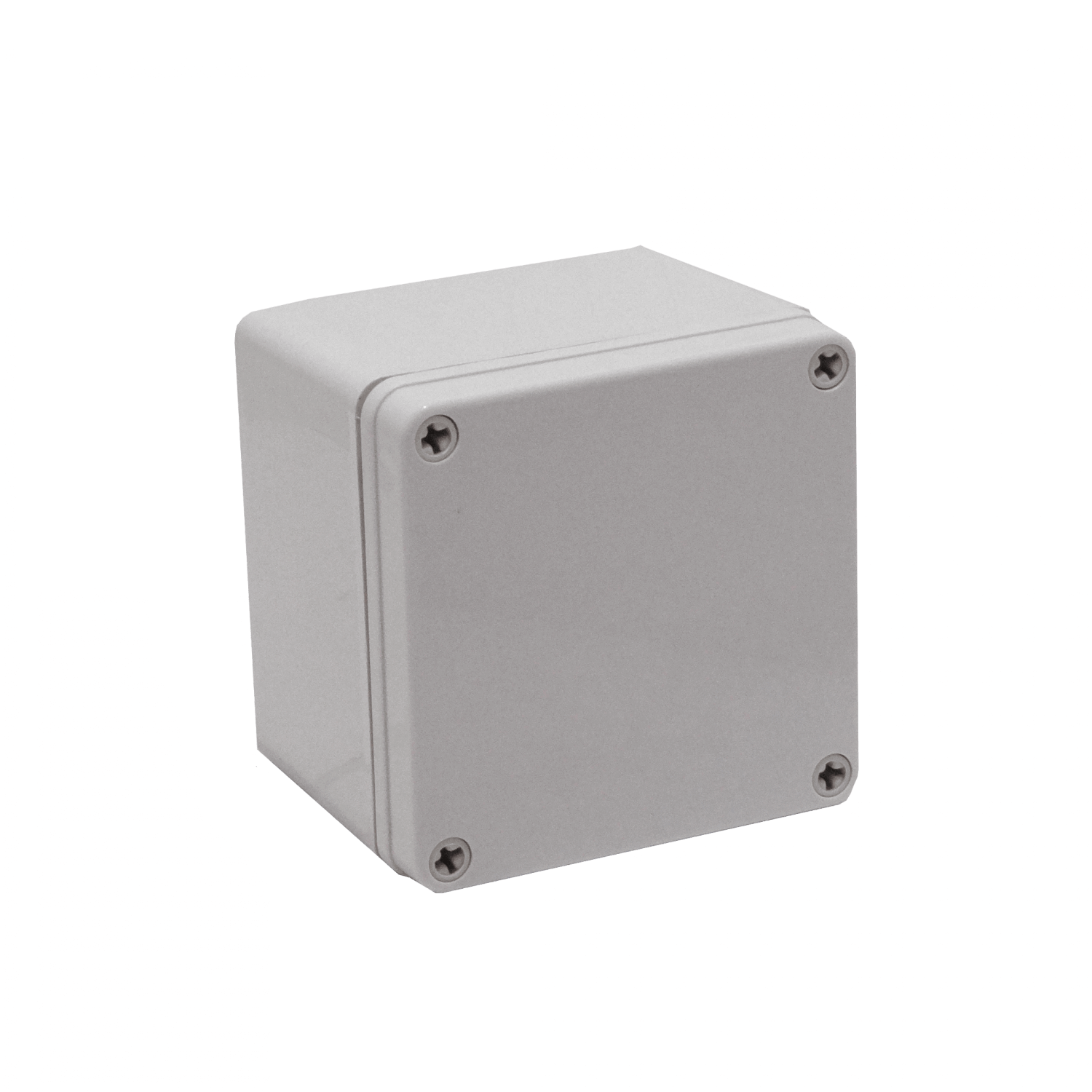 Caja plastica Tibox TJ-AG-1212 125x125x100mm gris IP66 RoHS 2