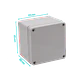 Caja plastica Tibox TJ-AG-1212 125x125x100mm gris IP66 RoHS - Miniatura 5