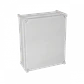Caja Plástica TIBOX TJ-AG-3428, 340x280x130mm, Gris, IP66 con Placa - Miniatura 1