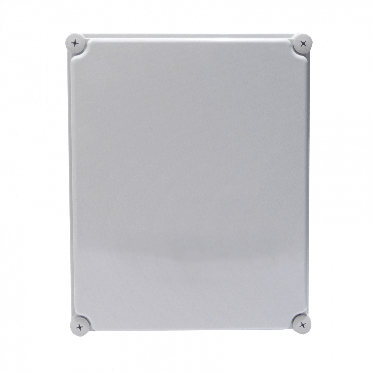Caja Plástica TIBOX TJ-AG-3428, 340x280x130mm, Gris, IP66 con Placa 3