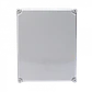 Caja Plástica TIBOX TJ-AG-3428, 340x280x130mm, Gris, IP66 con Placa - Miniatura 3