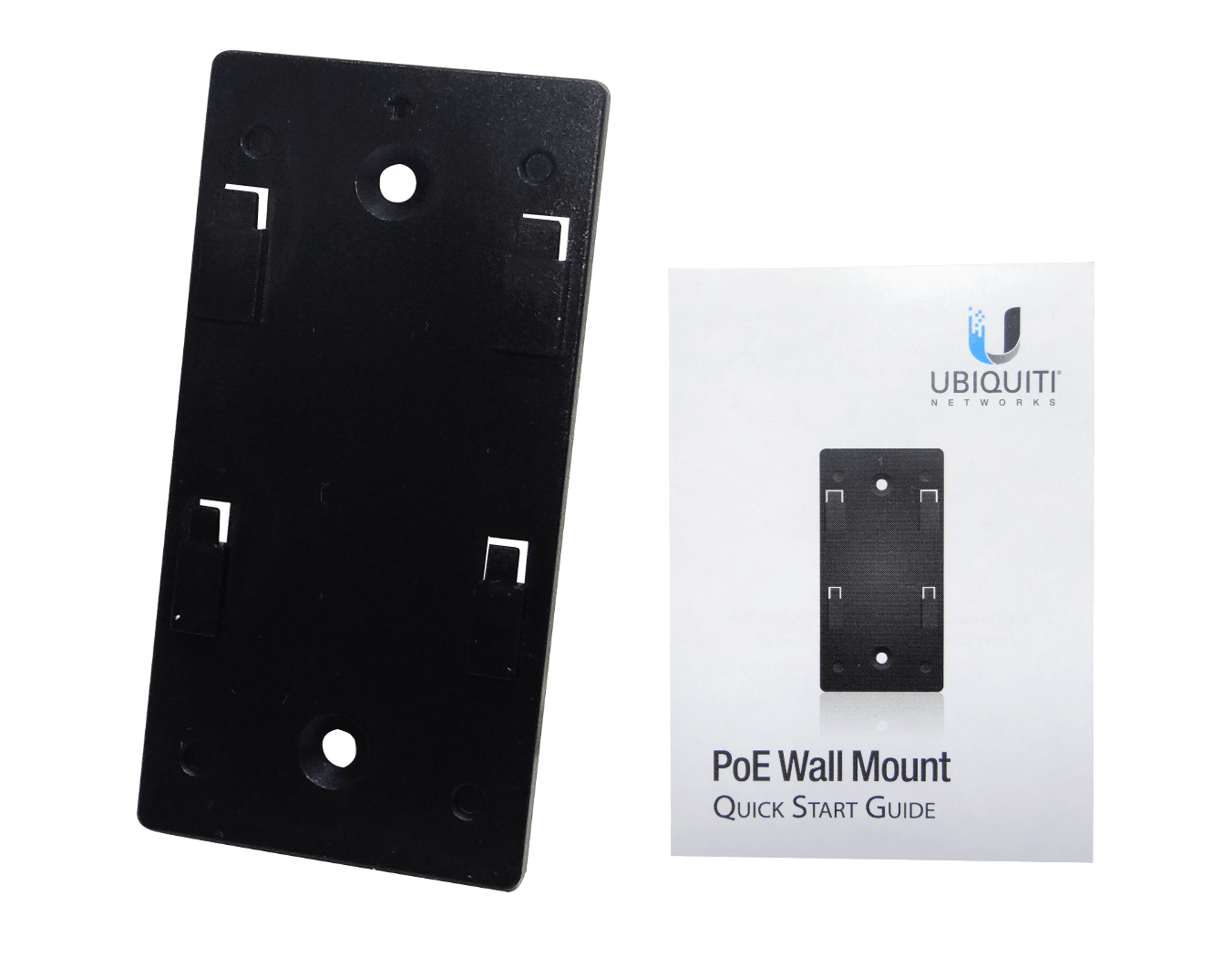 Soporte para Montaje en Pared Ubiquiti POE-WM, Plastico, Negro, Para Inyectores PoE Seleccionados 2