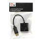 Adaptador HDMI Hembra a DisplayPort Macho, 1080p, 15cm, Negro - Miniatura 1