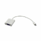 Adaptador VGA Hembra a Mini DisplayPort Macho, 15cm, Blanco, Compatible Mac - Miniatura 1