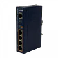 PLANET Switch 5-1000 in-60W 4-PoE-af/at Extender Riel-DIN Industrial - Miniatura 2