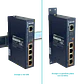 PLANET Switch 5-1000 in-60W 4-PoE-af/at Extender Riel-DIN Industrial - Miniatura 7