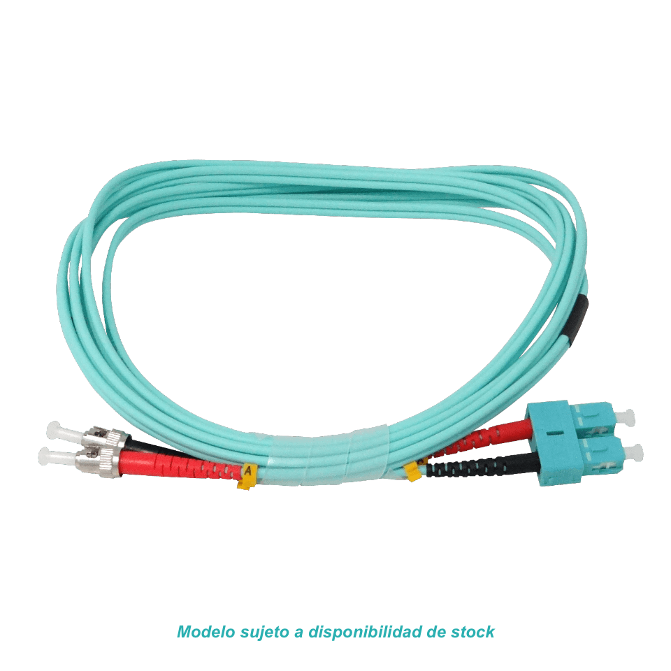 3mt ST-SC OM3 Multimodo MM Duplex Jumper Fibra 50/125um 6
