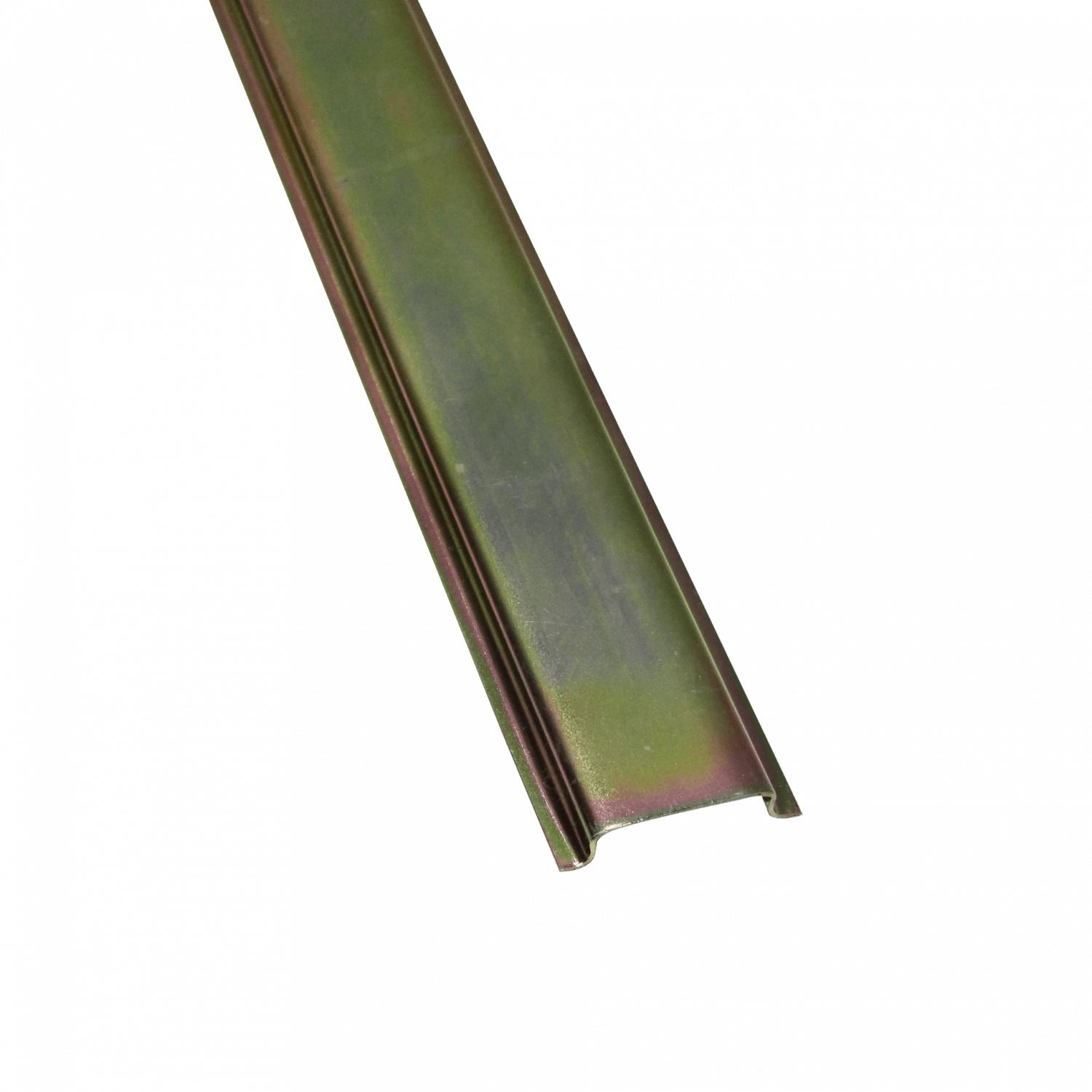 Carril 100cm 1mt Riel DIN 35mm Simetrico Zinc para Automatico etc 2