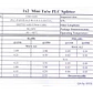1x2 SC/APC Divisor PLC p/EPON/GPON 200cm G657A1 0,9mm 1260-1650nm - Miniatura 3