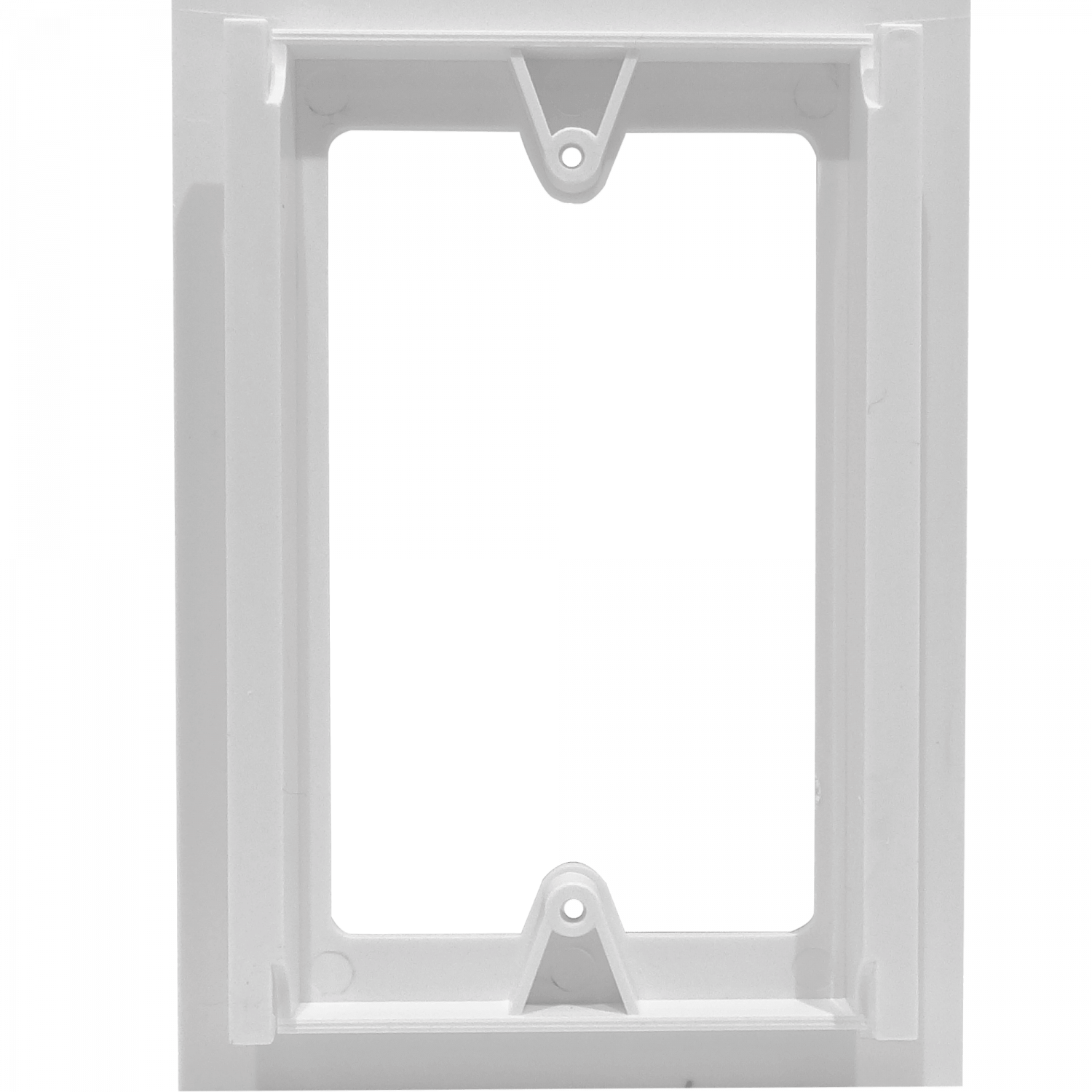 Portamodulo universal LinkChip QN1K 100x50mm blanco con tornillos 2