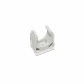 Abrazadera soporte LinkChip PVC16-A 16mm para tubo PVC blanco con tornillo - Miniatura 1