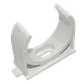 LINKCHIP 40mm Soporte Fijacion Abrazadera p/Tubo PVC Blanco Tornillo - Miniatura 2