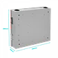 Caja de Distribución Mural para 48 Fibras Ópticas con Llave - CFM48CL - Miniatura 3