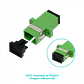 SC-SX Tapa Ciega para Copla de Fibra y modulo SFP-SC Falso Polo LC-DX - Miniatura 1