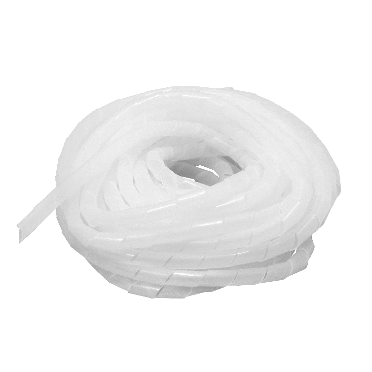PE Traslucido 12-19mt 12/15/0,85mm Espiral Atrapa Cable Ordenador 3
