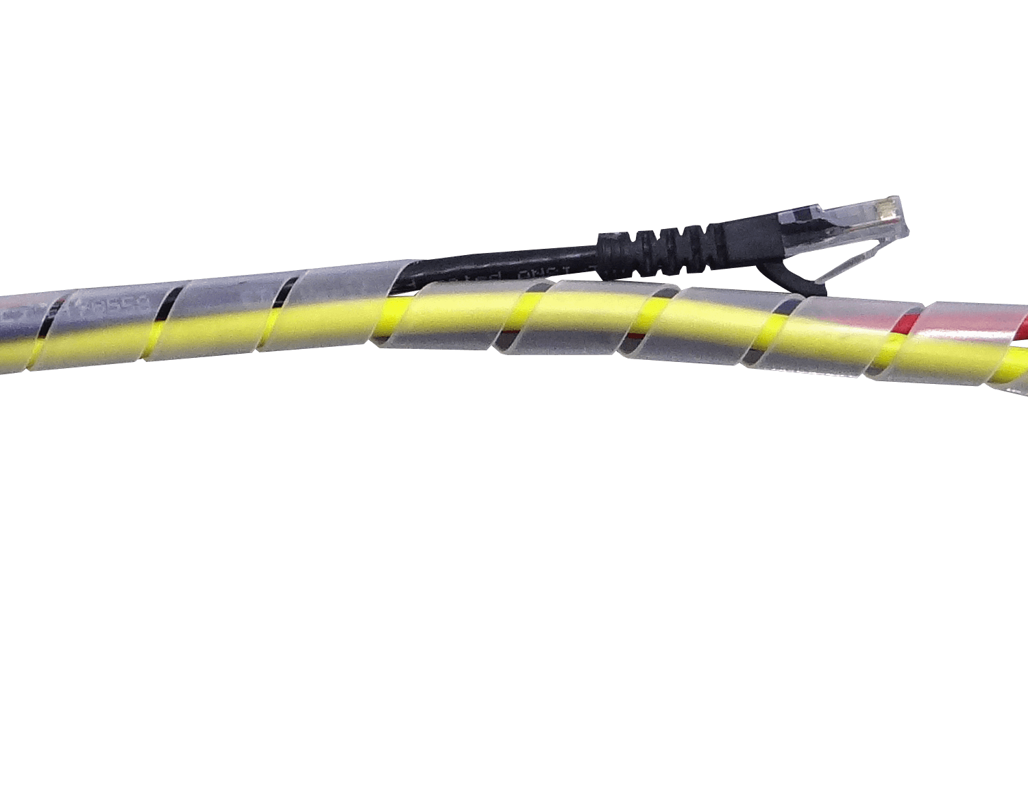 PE Traslucido 12-19mt 12/15/0,85mm Espiral Atrapa Cable Ordenador 4
