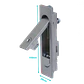 Cerradura Pivote LINKMADE FRONTLOCK con 2 Llaves para Rack Piso RK42 - Miniatura 2