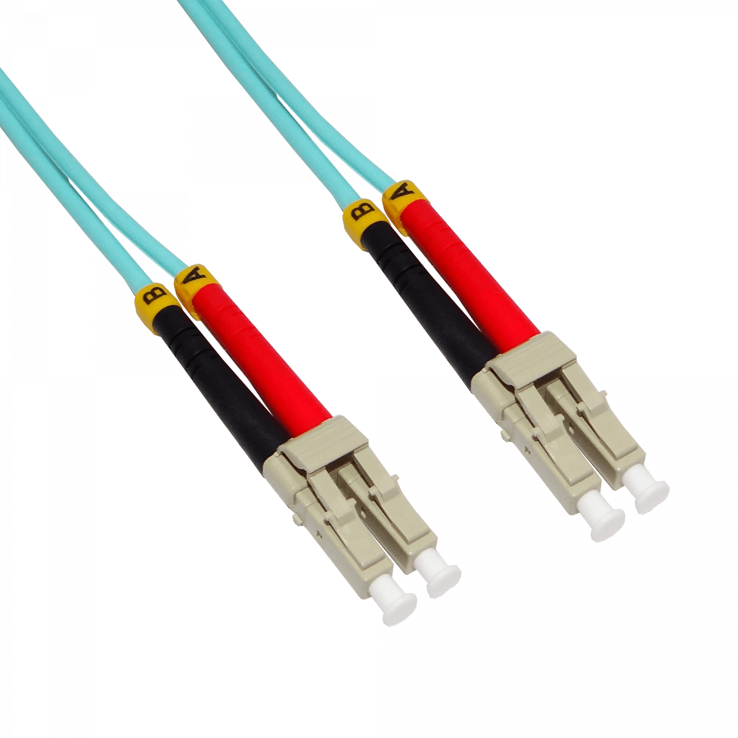 10mt LC-LC OM3 MultiModo MM Duplex Jumper Fibra 3.0mm 50/125um LSZH 2
