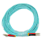 10mt LC-LC OM3 MultiModo MM Duplex Jumper Fibra 3.0mm 50/125um LSZH - Miniatura 3