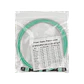 3mt MPO-MPO 12-Fibras Type-B OM3 Multimodo MM Duplex Jumper Fibra LSZH - Miniatura 2