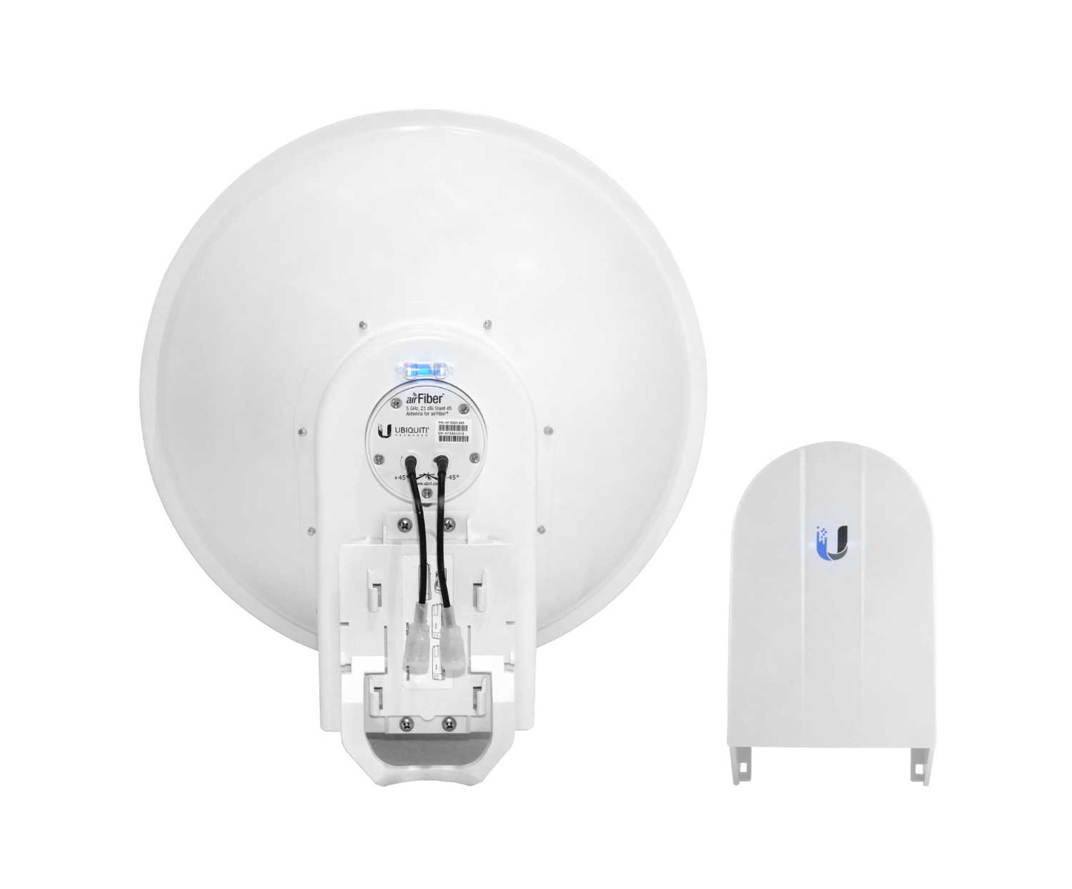 UBIQUITI Slant-45º Antena c/Radome 23dBi 5Ghz 2-RPSMA req-Rocket/AF-5X 5