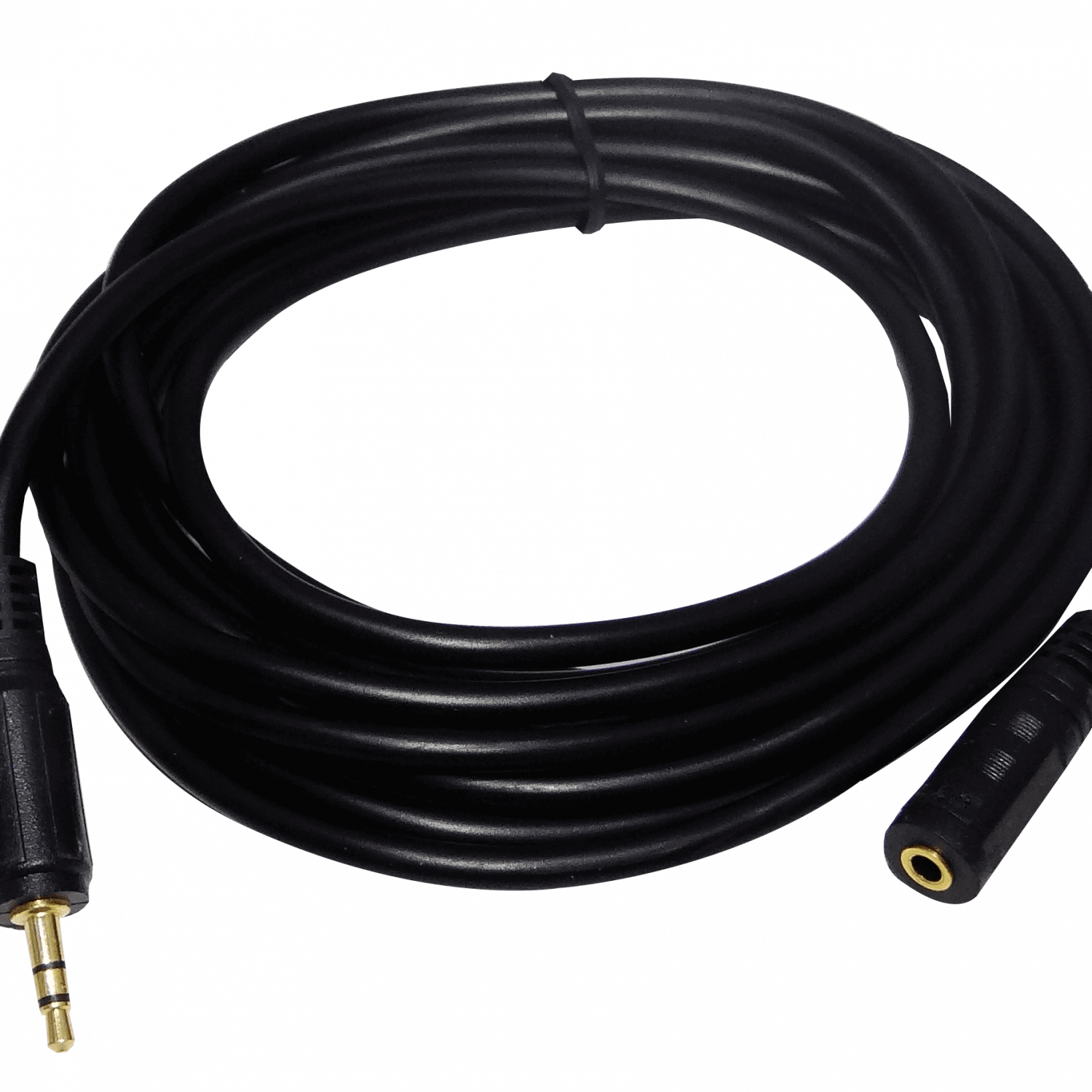 Cable de Audio 3.5mm Hembra a Macho, 1.2m, Estéreo Phone 1/8 1
