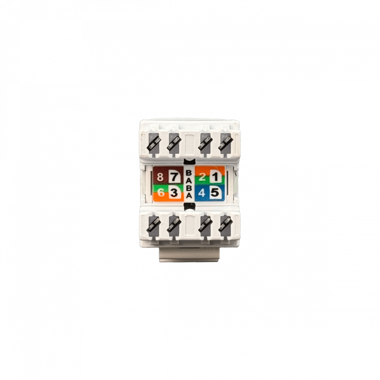 Conector Hembra RJ45 KP6WL Cat6, Alta Durabilidad 1