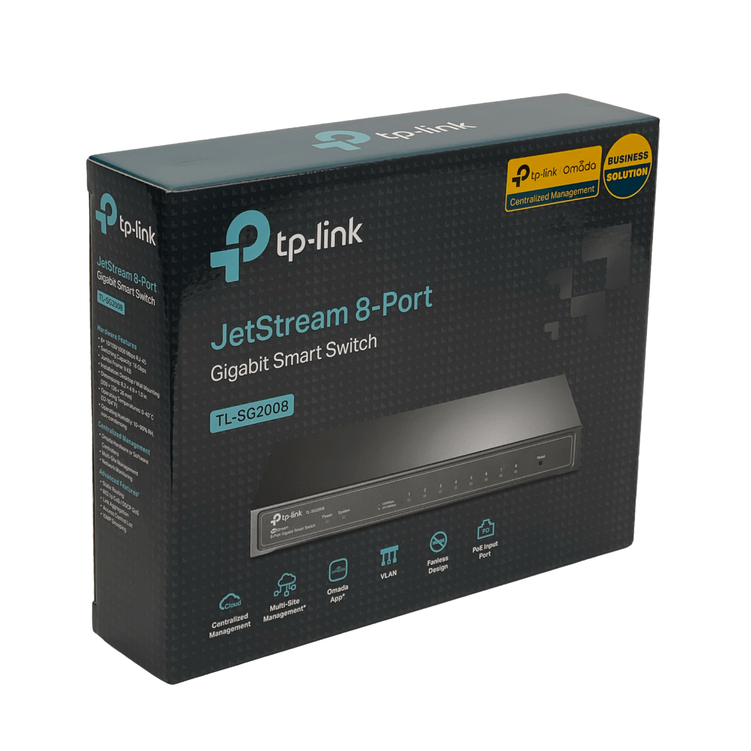 Switch Smart TP-Link TL-SG2008, 8 Puertos Gigabit, QoS L2/L3/L4 e IGMP Snooping 4