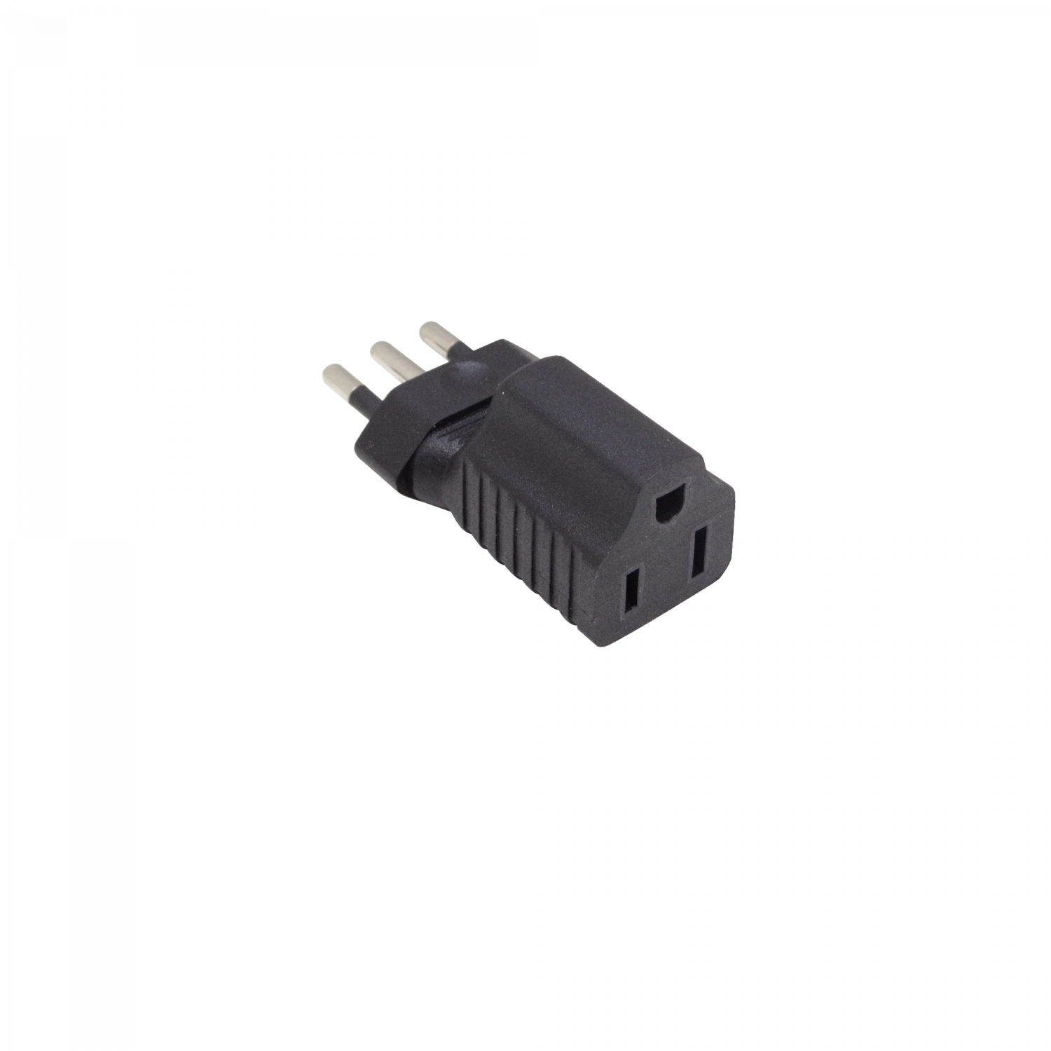 Adaptador Inyectado Enchufe con-Tierra Americano-Chileno sin-Certific 2