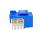 Keystone Punchable LINKMADE KP6AL Cat6 Azul U UTP RJ45 Conector Hembra - Miniatura 4
